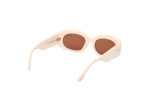 Tom Ford FT1187-F CIELLE - 25E - 54 Okulary przeciwsłoneczne Beżowy Owalny