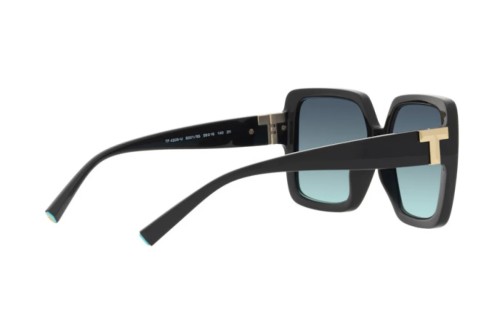 TIFFANY & CO. TF4206-U - 8001/9S - 58 Okulary przeciwsłoneczne Czarny Kanciaste