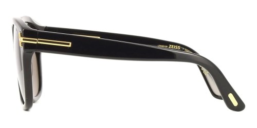 Tom Ford FT1236 ICON COLLECTION - 01A - 58 Okulary przeciwsłoneczne Czarny Kanciaste