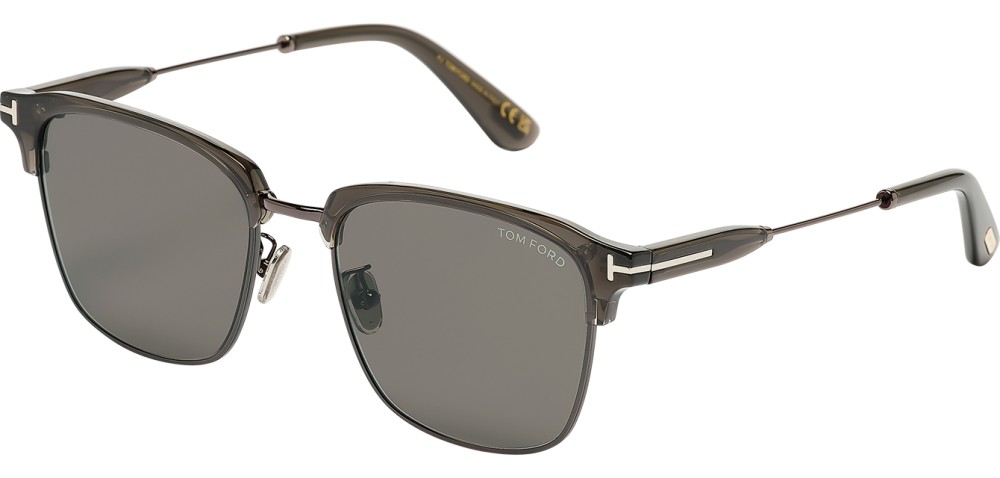 Tom Ford FT1242-K - 57A - 56 Okulary przeciwsłoneczne Brązowy Kanciaste