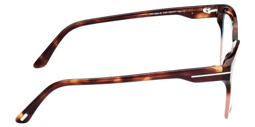 Tom Ford TF5965-B - 055 - 53 - Z SOCZEWKAMI Z FILTREM ŚWIATŁA NIEBIESKO-FIOLETOWEGO Oprawki korekcyjne Kanciaste