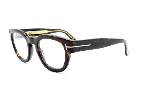 Tom Ford - Oprawki korekcyjne - TF6028-B ICON COLLECTION - 052 - 49 - Z SOCZEWKAMI Z FILTREM ŚWIATŁA NIEBIESKO-FIOLETOWEGO