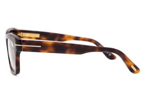 Tom Ford TF6036-B - 053 - 52 - Z SOCZEWKAMI Z FILTREM ŚWIATŁA NIEBIESKO-FIOLETOWEGO Oprawki korekcyjne Havanna Kanciaste