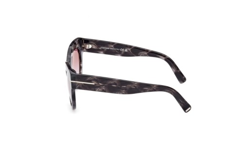 Tom Ford FT1063 LUCILLA - 56Z - 51 Okulary przeciwsłoneczne Havanna Kocie oczy