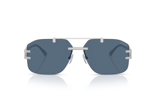 VERSACE VE2275 - ​100080 - ​60 Okulary przeciwsłoneczne Srebrny Pilotki (aviator)