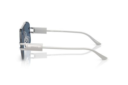 VERSACE VE2275 - ​100080 - ​60 Okulary przeciwsłoneczne Srebrny Pilotki (aviator)
