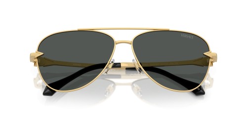 VERSACE VE2283 - ​100287 - ​61 Okulary przeciwsłoneczne Pilotki (aviator)