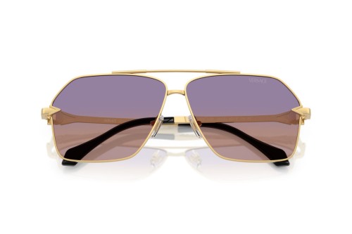 VERSACE VE2284 - ​1002EL - ​63 Okulary przeciwsłoneczne Pilotki (aviator)