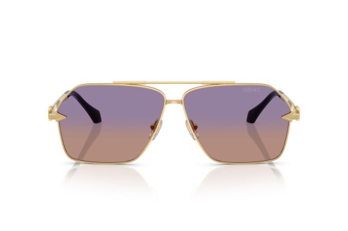 VERSACE VE2284 - ​1002EL - ​63 Okulary przeciwsłoneczne Pilotki (aviator)