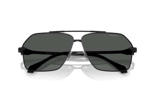 VERSACE VE2284 - ​143687 - ​63 Okulary przeciwsłoneczne Czarny Pilotki (aviator)