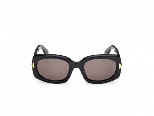 Tom Ford FT253 ICON COLLECTION - 01A - 54 Okulary przeciwsłoneczne Czarny Kanciaste
