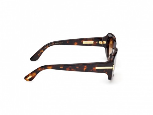Tom Ford FT1253 ICON COLLECTION - 52F - 54 Okulary przeciwsłoneczne Kanciaste