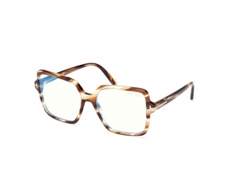 Tom Ford - Oprawki korekcyjne - TF6063-B - 055 - 56 - Z SOCZEWKAMI Z FILTREM ŚWIATŁA NIEBIESKO-FIOLETOWEGO