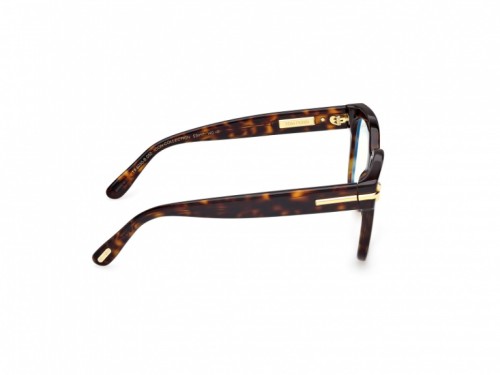Tom Ford TF6030-B ICON COLLECTION - 052 - 53 - Z SOCZEWKAMI Z FILTREM ŚWIATŁA NIEBIESKO-FIOLETOWEGO Oprawki korekcyjne Havanna Kanciaste