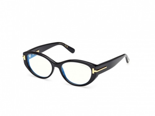 Tom Ford - Oprawki korekcyjne - TF6031-B ICON COLLECTION - 001 - 53 - Z SOCZEWKAMI Z FILTREM ŚWIATŁA NIEBIESKO-FIOLETOWEGO