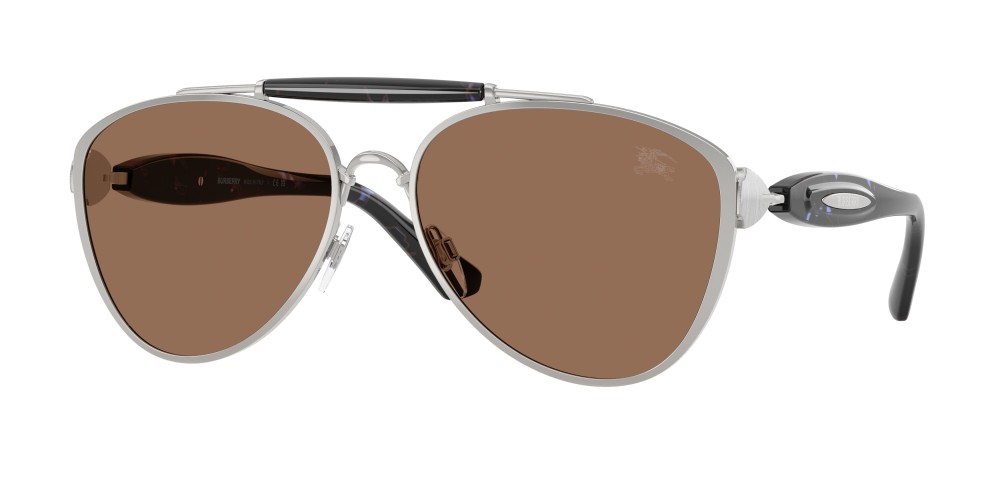 BURBERRY BE3160 - 100573 - 61 Okulary przeciwsłoneczne Pilotki (aviator)
