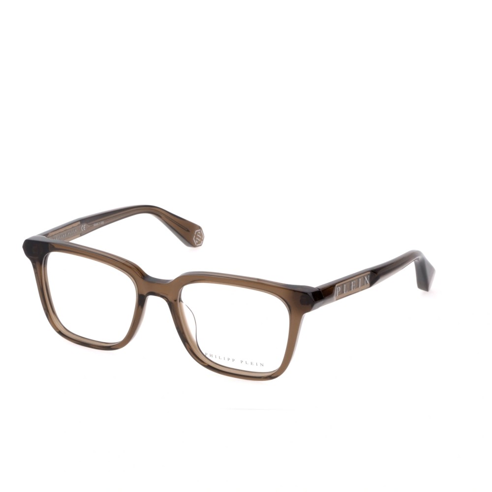 Philipp Plein VPP015 FIRST TOUCH - 03GE - 53 Oprawki korekcyjne Brązowy Kanciaste