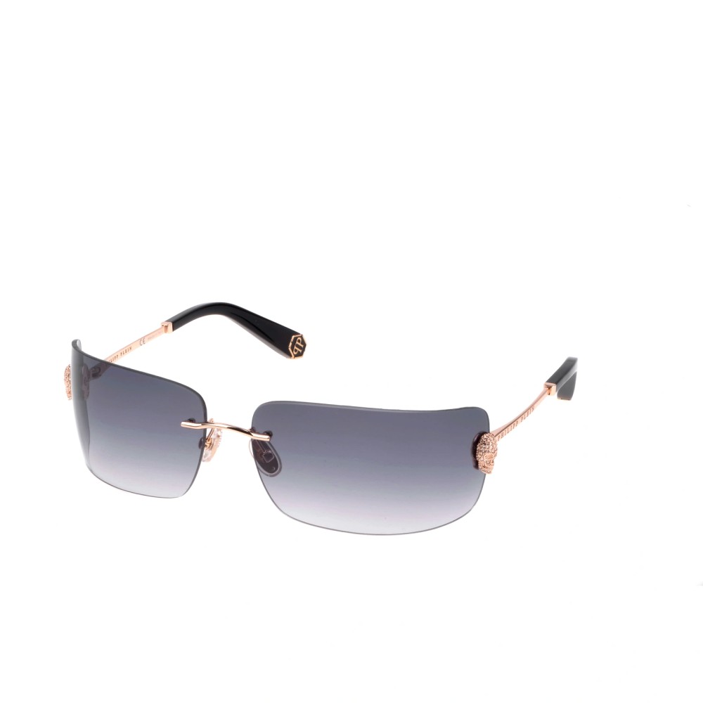 Philipp Plein SPP027S IRRESISTIBLE CANNES - 0300 Okulary przeciwsłoneczne Kanciaste