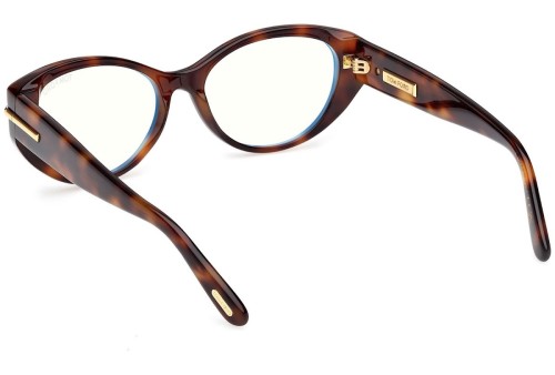 Tom Ford TF6031-F-B ICON COLLECTION - 053 - 54 Oprawki korekcyjne Havanna Kocie oczy