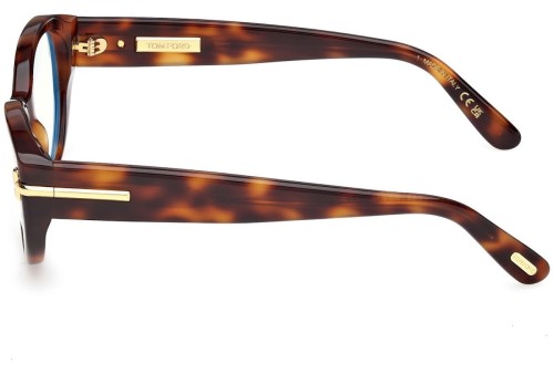 Tom Ford TF6031-F-B ICON COLLECTION - 053 - 54 Oprawki korekcyjne Havanna Kocie oczy