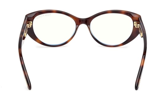 Tom Ford TF6031-F-B ICON COLLECTION - 053 - 54 Oprawki korekcyjne Havanna Kocie oczy