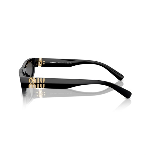 MIU MIU MU 07ZS - 1AB5S0 - 56 Okulary przeciwsłoneczne Czarny Owalny