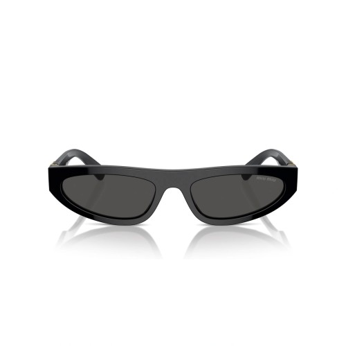 MIU MIU MU 07ZS - 1AB5S0 - 56 Okulary przeciwsłoneczne Czarny Owalny