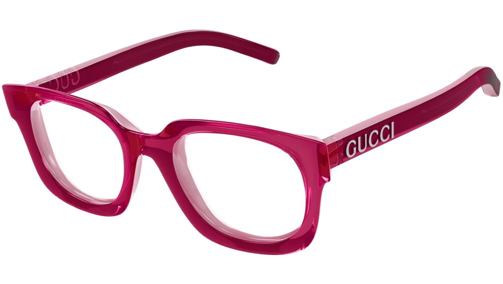 Gucci GG1721O - 004 - 50 Oprawki korekcyjne Czerwony Kanciaste