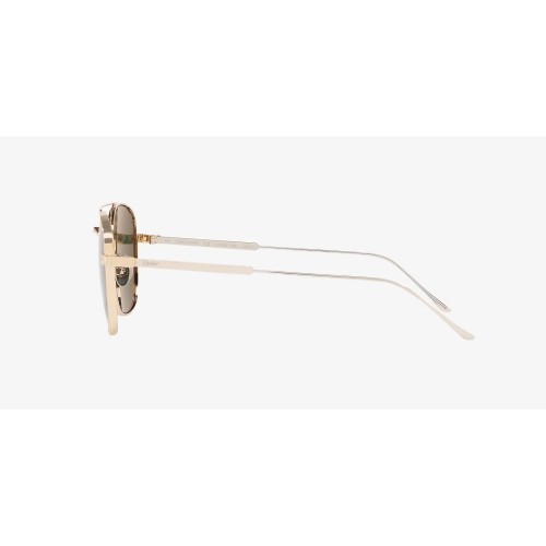 Cartier CT0163S - 006 - 55 Okulary przeciwsłoneczne Pilotki (aviator)