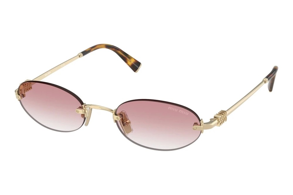 MIU MIU MU A54S - ZVN70O - 51 Okulary przeciwsłoneczne Owalny