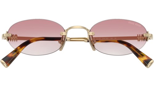 MIU MIU MU A54S - ZVN70O - 51 Okulary przeciwsłoneczne Owalny
