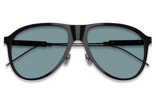 BRUNELLO CUCINELLI BC4011S - 100387 - 57 Okulary przeciwsłoneczne Czarny Pilotki (aviator)