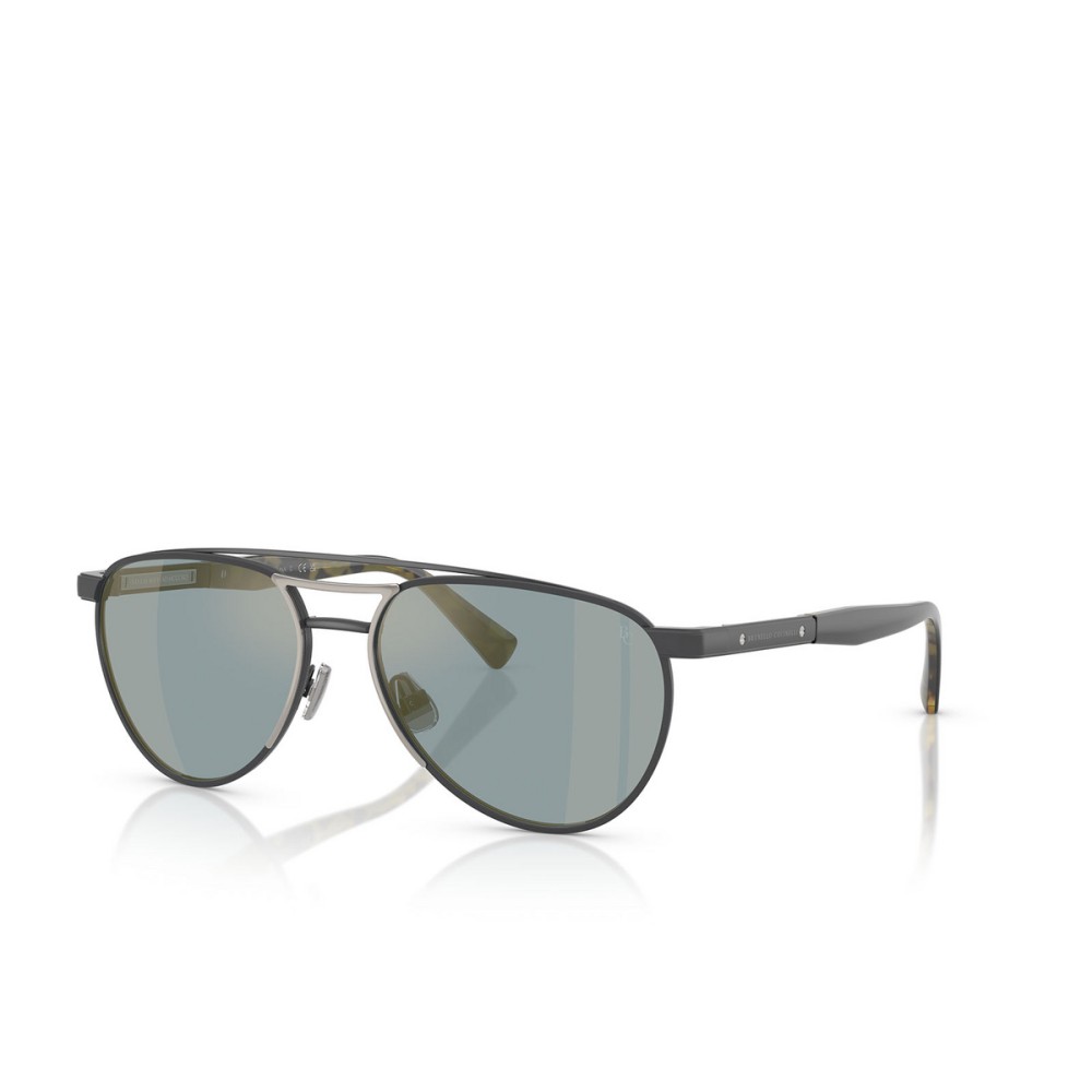 BRUNELLO CUCINELLI BC2007ST - 5021T0 - 56 - Z SOCZEWKAMI POLARYZACYJNYMI Okulary przeciwsłoneczne Pilotki (aviator)