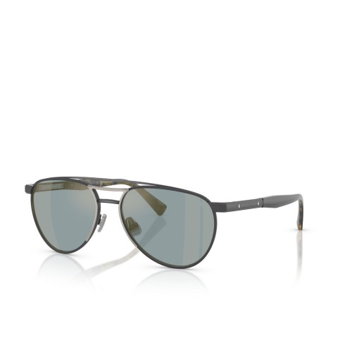 BRUNELLO CUCINELLI - Okulary przeciwsłoneczne - BC2007ST - 5021T0 - 56 - Z SOCZEWKAMI POLARYZACYJNYMI