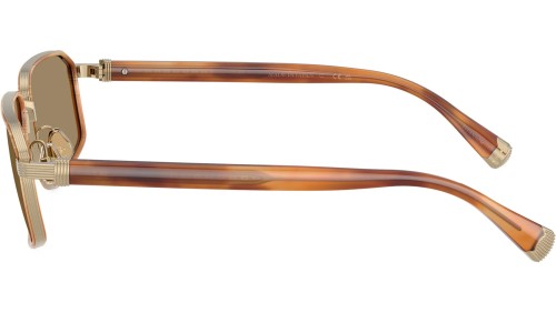 BRUNELLO CUCINELLI BC2009ST - 500253 - 58 Okulary przeciwsłoneczne Kanciaste