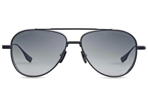 Dita SUBSYSTEM DTS141-A - 04 - 58 Okulary przeciwsłoneczne Czarny Pilotki (aviator)