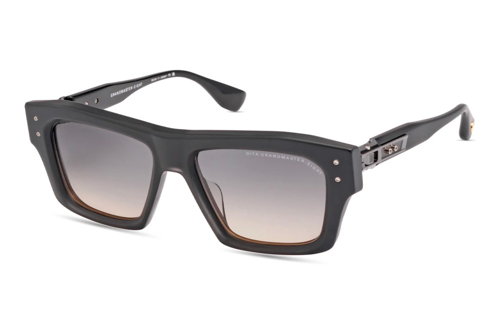 Dita GRANDMASTER-EIGHT DTS458-A - 01 - 54 Okulary przeciwsłoneczne Czarny Kanciaste