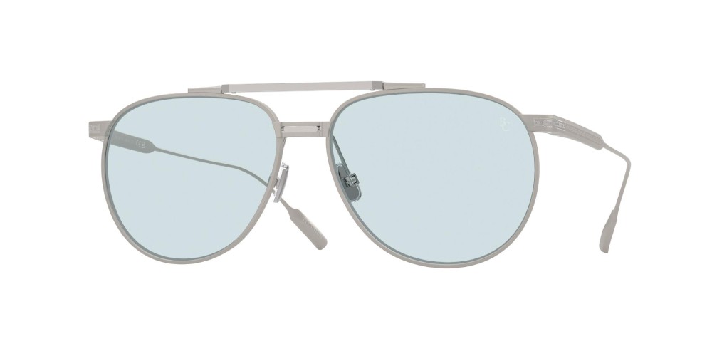 BRUNELLO CUCINELLI BC2011ST - 5028GH - 58 - Z SOCZEWKAMI TRANSITIONS Okulary przeciwsłoneczne Srebrny Pilotki (aviator)