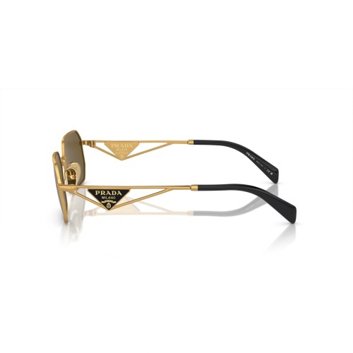 PRADA PR A51S - 15N01T - 58 Okulary przeciwsłoneczne Kanciaste