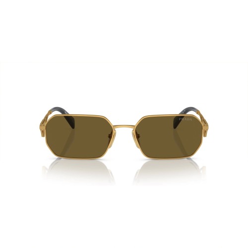PRADA PR A51S - 15N01T - 58 Okulary przeciwsłoneczne Kanciaste