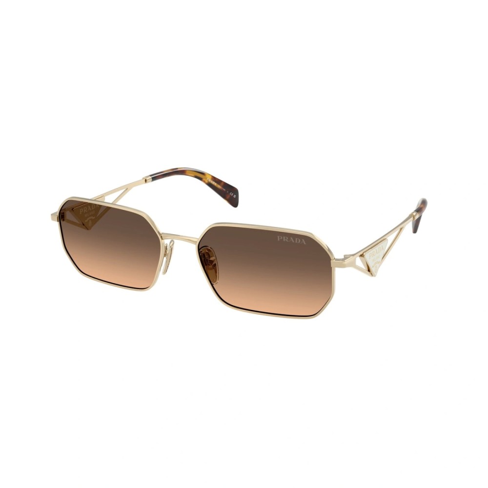 PRADA PR A51S - ZVN50C - 58 Okulary przeciwsłoneczne Kanciaste