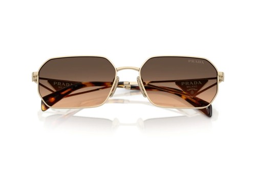 PRADA PR A51S - ZVN50C - 58 Okulary przeciwsłoneczne Kanciaste