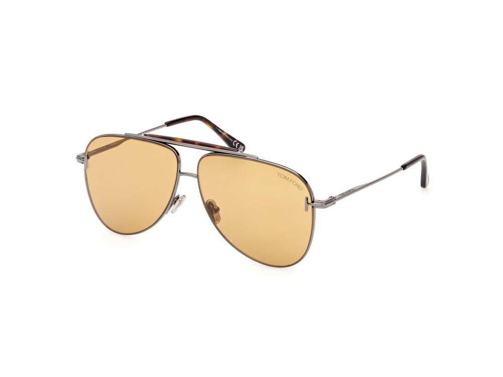 Tom Ford FT1018 BRADY - 08E - 60 Okulary przeciwsłoneczne Pilotki (aviator)