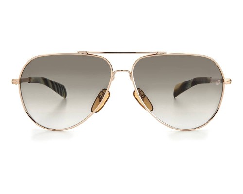David Beckham DB 7031/S - F6W9K - 60 Okulary przeciwsłoneczne Złoty Pilotki (aviator)