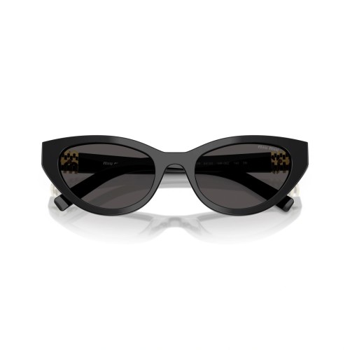 MIU MIU MU A04S - 16K08Z - 54 Okulary przeciwsłoneczne Czarny Kocie oczy