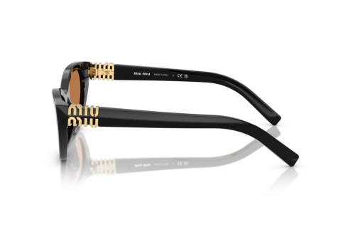 MIU MIU MU A04S - 16K10I - 54 Okulary przeciwsłoneczne Czarny Kocie oczy