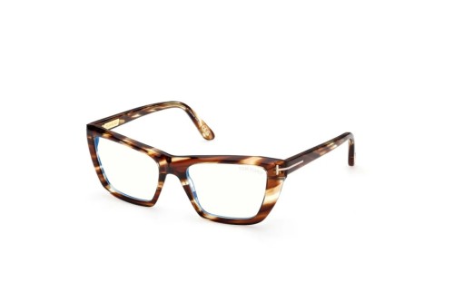 Tom Ford - Oprawki korekcyjne - TF6047-B - 055 - 54 - Z SOCZEWKAMI Z FILTREM ŚWIATŁA NIEBIESKO-FIOLETOWEGO