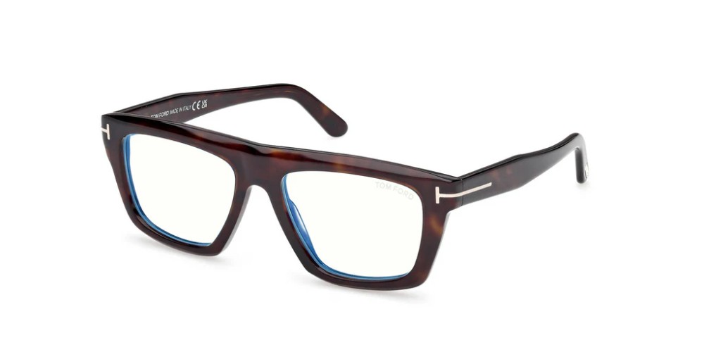 Tom Ford TF6059-B ECO - 052 - 54 - Z SOCZEWKAMI Z FILTREM ŚWIATŁA NIEBIESKO-FIOLETOWEGO Oprawki korekcyjne Kanciaste