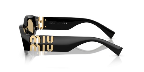 MIU MIU MU 11WS - 16K10R - 54 Okulary przeciwsłoneczne Czarny Owalny
