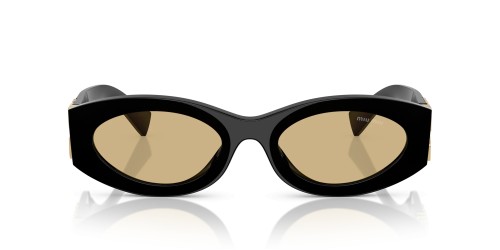 MIU MIU MU 11WS - 16K10R - 54 Okulary przeciwsłoneczne Czarny Owalny